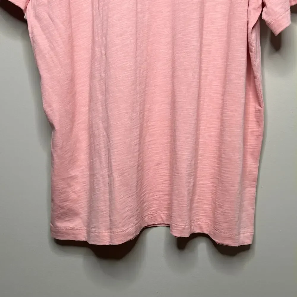 NWT Even Tide Short Sleeve T-Shirt Men's Size XL 3-Button